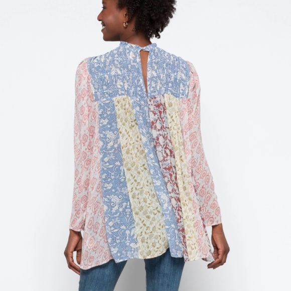 Free people merrie mixed print tunic - Picture 3 of 7